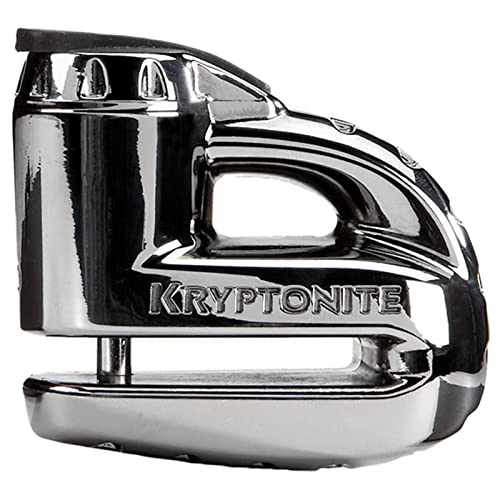 Kryptonite 720018000877 Keeper 5-S2 - Cerradura de Disco cromada, Negro, Una Talla