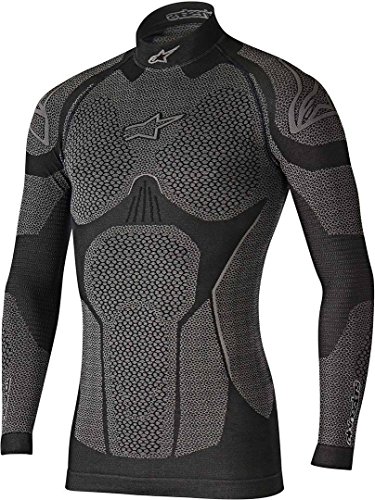 Alpinestars Ride Tech Winter Tech Layer Long Sleeve Top (Medium/Large) (Black/Grey)