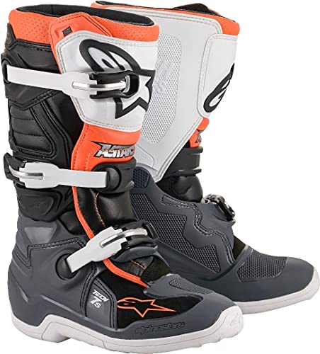 Alpinestars 2015017-1124-07 Tech 7S Botas Blk/Gry/Wht/Fluo Org Sz 07