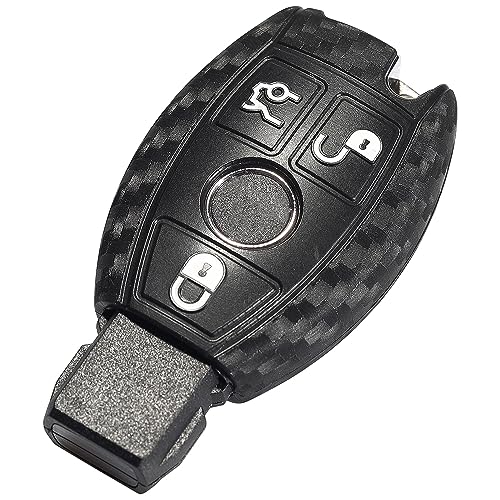 Lcyam - Carcasa para llave de coche Mercedes Benz C E M S CLS CLK GLK GLC G Class CLA GLK350 GLA 250...