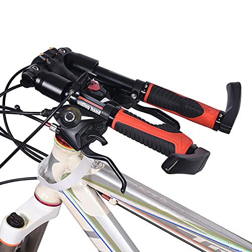 ThinkTop Manillar plegable para bicicleta de 660 mm, aleación de aluminio, 25,4 mm, 31,8 mm,...