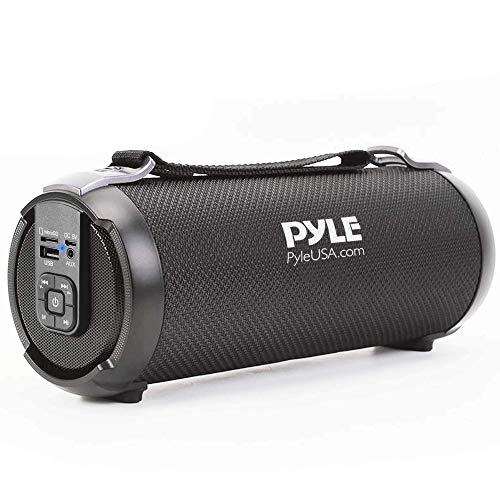 Pyle Altavoz inalámbrico portátil Bluetooth Boombox – 100 W recargable caja de pluma altavoz...