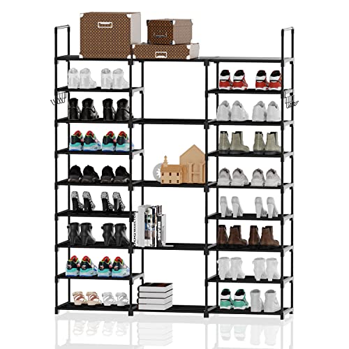 YOMYM Zapatero de 9+5+9 Niveles, Organizador para Zapatos y Juguetes, Capacidad para 50 a 55 Pares...