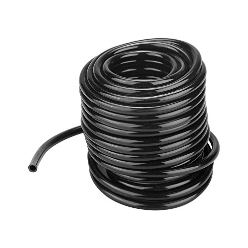 Tubo de riego de Goteo, 4/7 mm PVC Flexible Micro Goteo Distribución de riego Tubo para Agricultura...