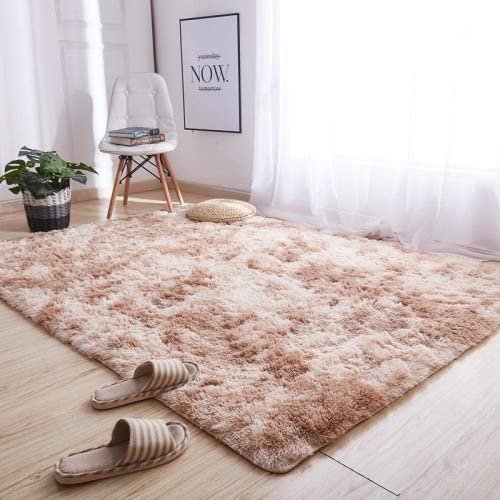 Alfombras de Felpa Modernas para Sala de Estar, Alfombras Redondas y Suaves para Dormitorios,...