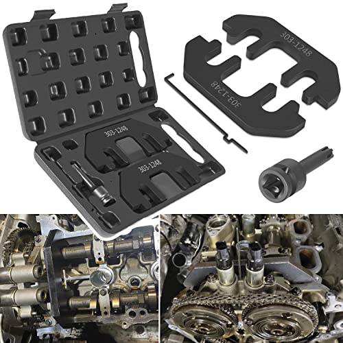 Yoursme 303-1248 303-1530 Kit de herramientas de sujeción para árbol de levas con herramienta de...