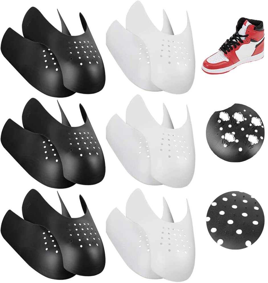 Shields para Tenis, 6 Pares de Protector de Tenis de Zapatos Antiarrugas Contra Pliegues, Sneaker...