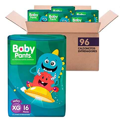 Baby Pants Calzón Entrenador Niño Talla Extra Grande 96 pañales