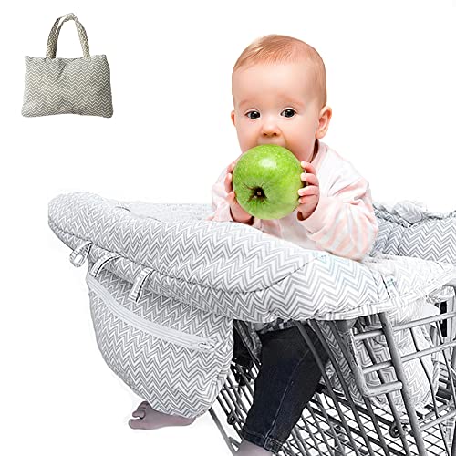 TOSIER Funda para Carrito de la Compra para bebé | Funda 2 en 1 para Carrito de la Compra y Funda...