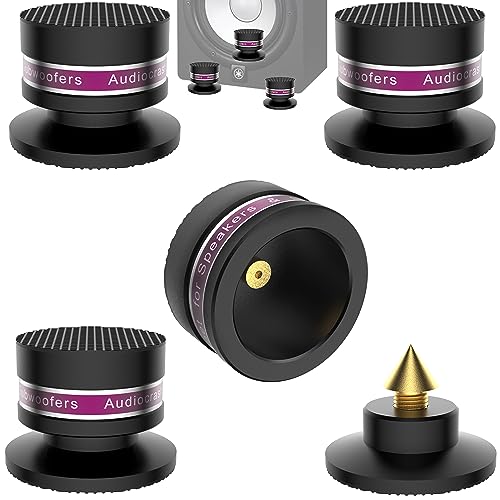 HiFi (IF03B) - Picos de aislamiento de altavoz, amortiguadores de pies de soporte, almohadillas de...