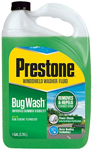 Prestone AS657 Bug Wash líquido limpiador de parabrisas, 1 Galón