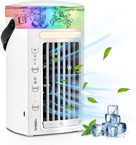 Mini Enfriador De Aire Acondicionado PortáTil - Ultra Silencioso Aire Acondicionado Portatil Sin...