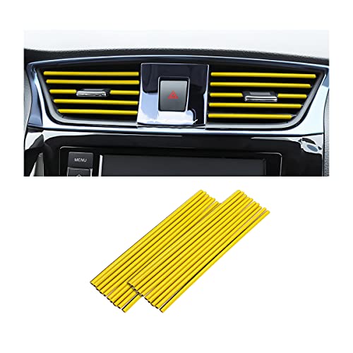 20 tiras decorativas de aire acondicionado de coche, decoración universal, impermeable, plegable,...