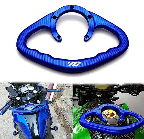 GYMARK Empuñaduras para motocicleta y pasajero, reposabrazos para depósito de combustible, para...