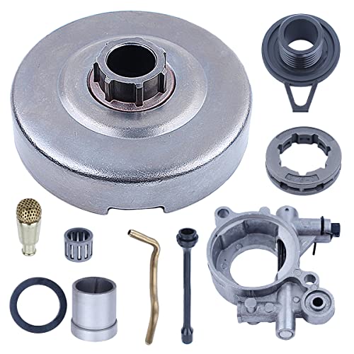 Adefol Kit de bomba de aceite de llanta de piñón de tambor de embrague de 3/8 pulgadas para...