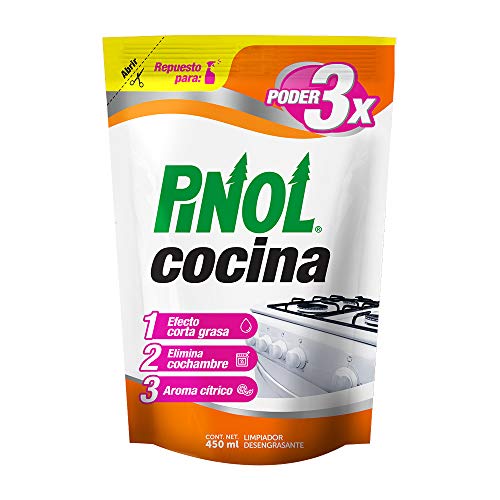 Pinol poder limpiador desengrasante cocina 450 ml