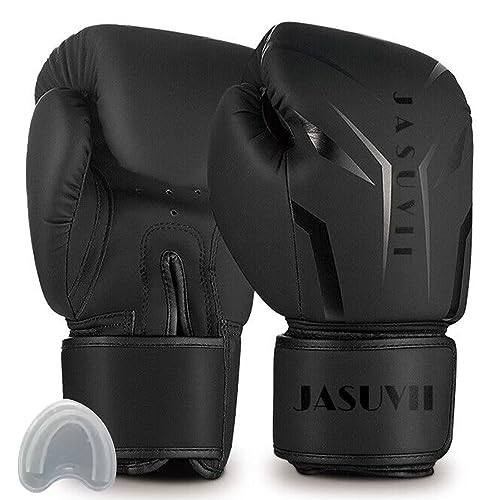 JASUVII Guantes de Box, Guantes de Lucha, Guantes de Entrenamiento para Hombres y Mujeres, Adecuado...