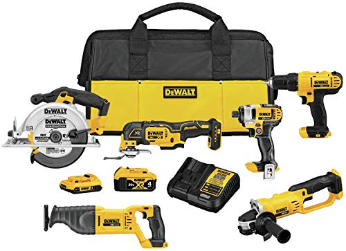 DEWALT DCK661D1M1 - Kit de 6 herramientas inalámbrico (20 V)