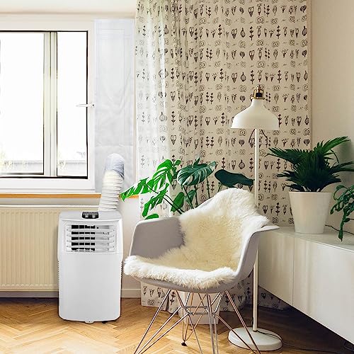HOOMEE Sello de ventana deslizante ajustable con tubo para aire acondicionado portátil, 35 x 152 cm
