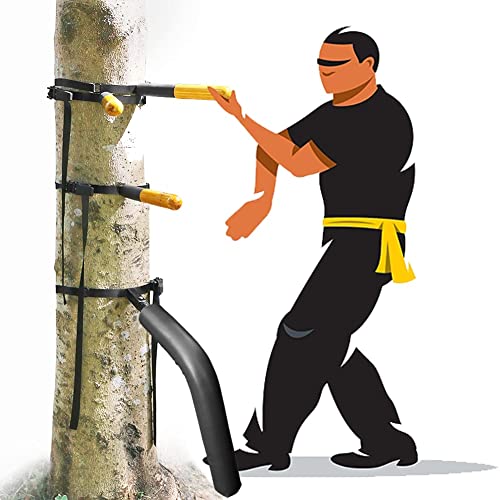 Wing Chun Muñeco De Madera, Perforación De Boxeo Entrenamiento, Grappling Dummy, Ideal para...