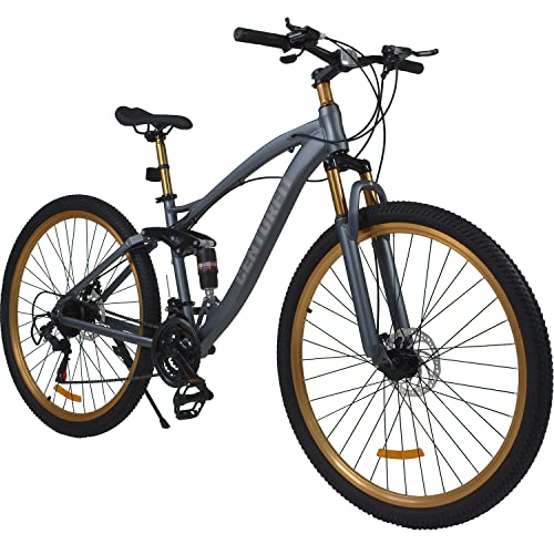 RACK & PACK Bicicleta de Montaña Aluminio Rodada 29 21 Velocidades Doble Suspension Frenos de Disco...