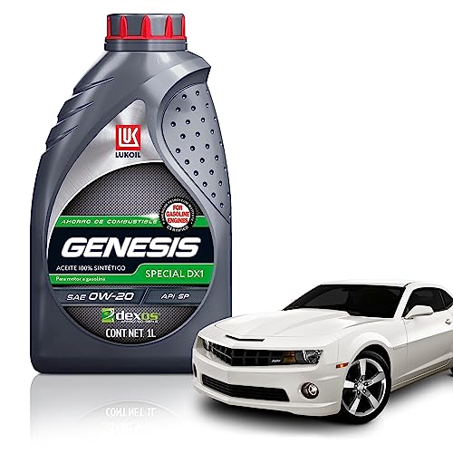 Aceite de motor a gasolina | Lukoil Aceite de motor 100% sintético Genesis Special SAE 0W-20 (1...