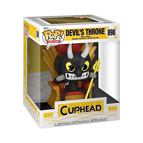 Funko Pop Deluxe: Cuphead S3- Devil in Chair