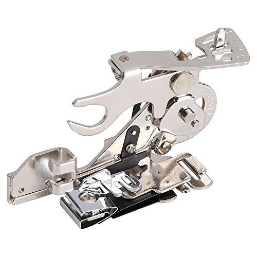 Fdit Presser de Accesorio,Pie Prensatelas Ruffler para Brother Singer, Pieza de Máquina de Coser...