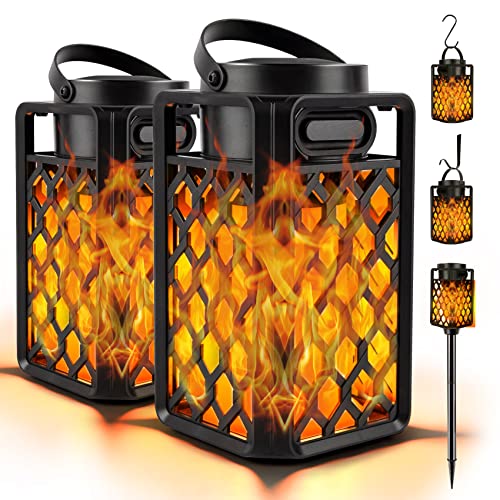 Altavoces Bluetooth para exteriores, linterna de antorcha de llama LED, altavoz inalámbrico...