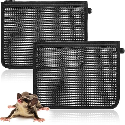Abbylike - Bolsa de malla para recortar, 2 unidades, para conejillo de Indias, ratas, hurones,...