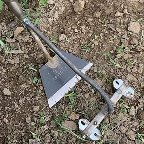ASHAMX1 Herramienta de azada de jardín para malas hierbas, azada holandesa endurecida de acero...