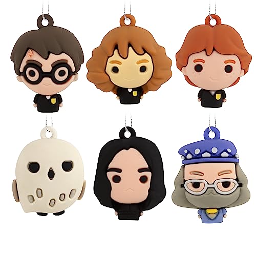 Hallmark Harry Potter and Friends - Adornos de Navidad en Miniatura, Juego de 6 (0002HCM9230)